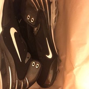 New in box vintage old stock Air zoom assassin td Nike football cleats black 13